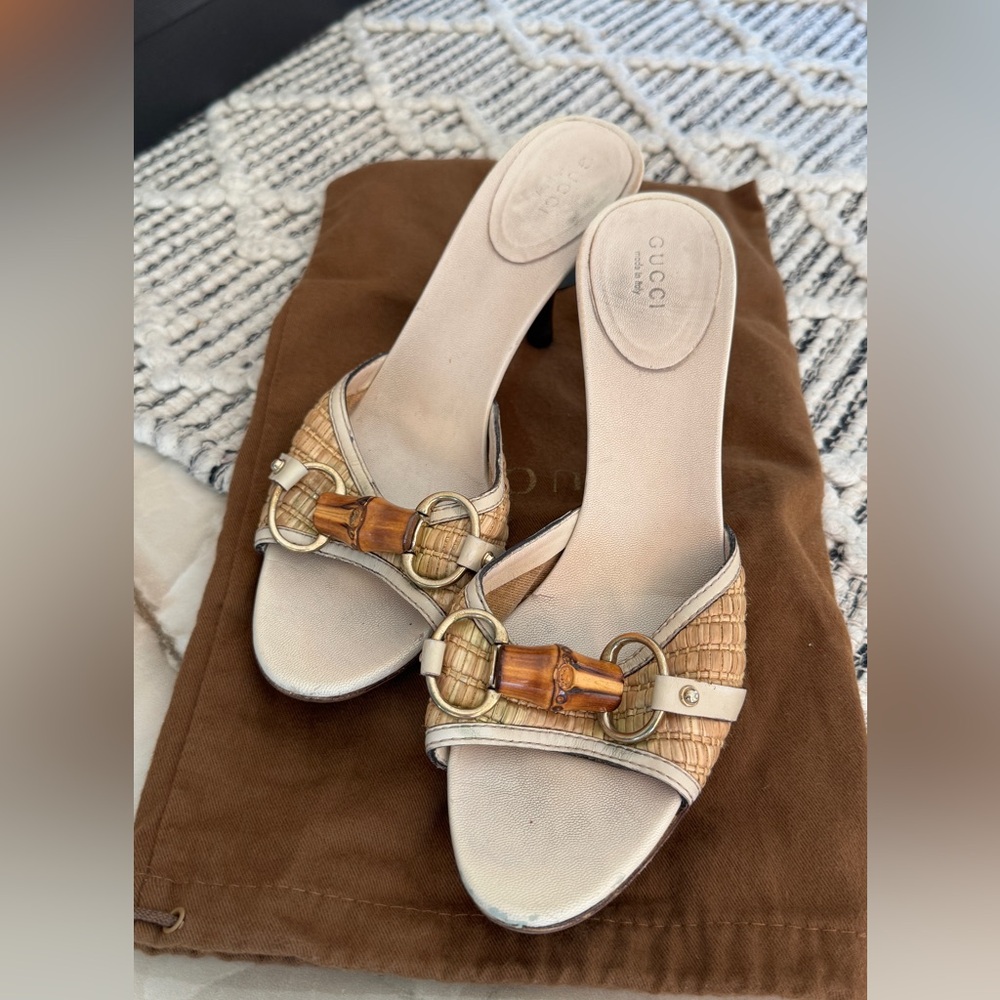 Gucci heeled mules